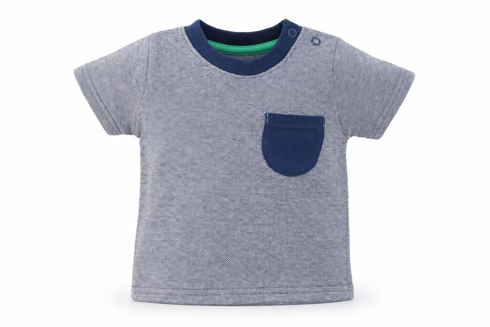 George Boys Blue   Pullover T-Shirt Size 0-3 Months