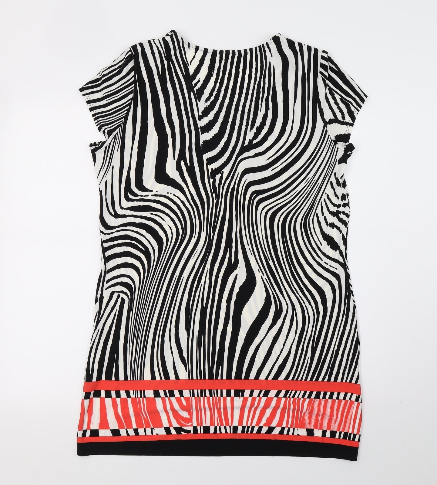 Wallis Womens  Animal Print  Basic T-Shirt Size M