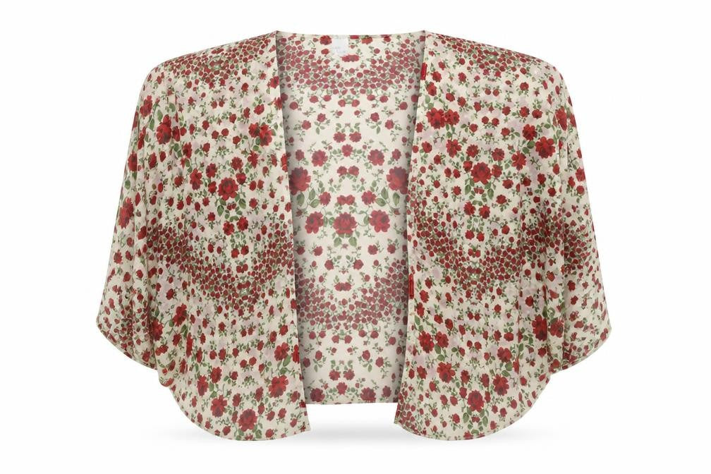 H&M Womens Multicoloured Floral  Cardigan Jumper Size L