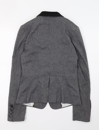Next Womens Grey   Jacket Blazer Size 8