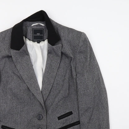 Next Womens Grey   Jacket Blazer Size 8