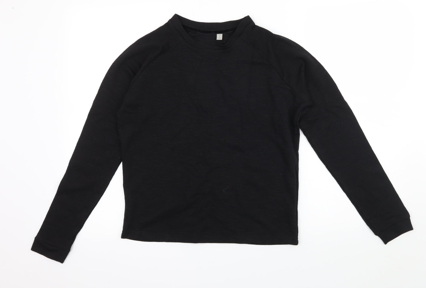 ASOS Womens Black  Jersey Basic T-Shirt Size 10