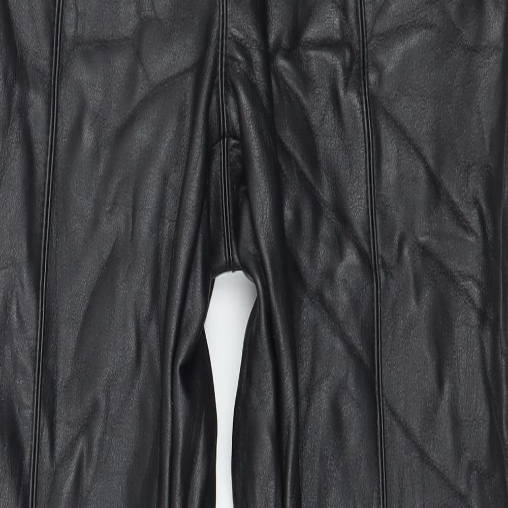 Topshop Womens Black   Trousers  Size 8 L27 in