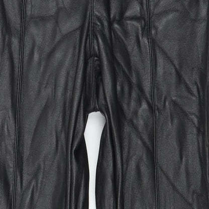 Topshop Womens Black   Trousers  Size 8 L27 in