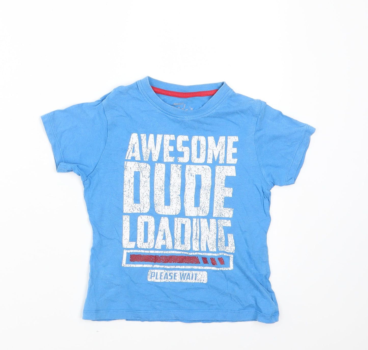 PEP&co Boys Beige   Basic T-Shirt Size 5-6 Years  - AWESOME DUDE LOADING