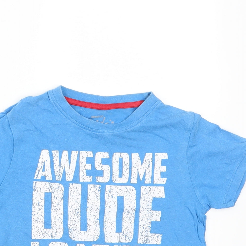 PEP&co Boys Beige   Basic T-Shirt Size 5-6 Years  - AWESOME DUDE LOADING