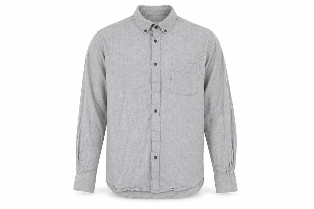 Cedarwood State Mens Grey Button-Up Size L