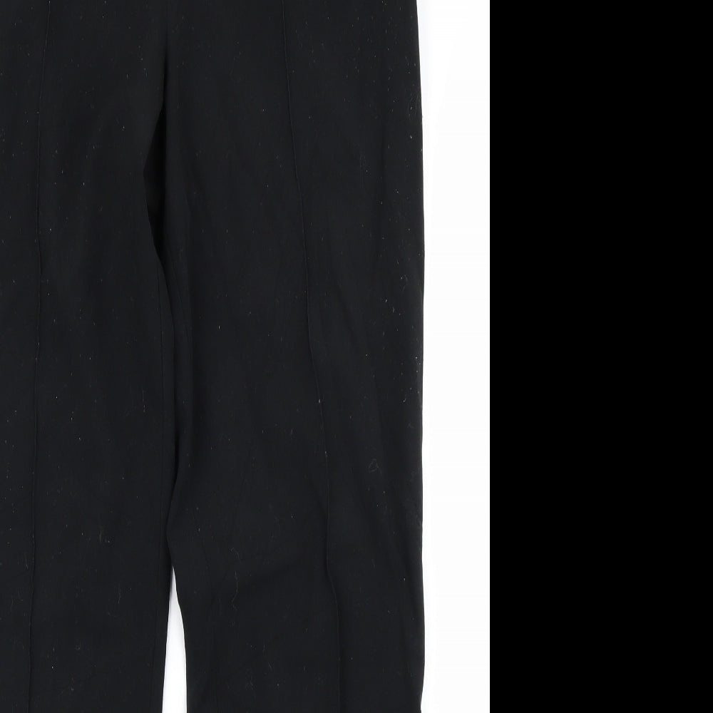 Marks & Spencer Womens Black   Rain Trousers Trousers Size 12 L27 in