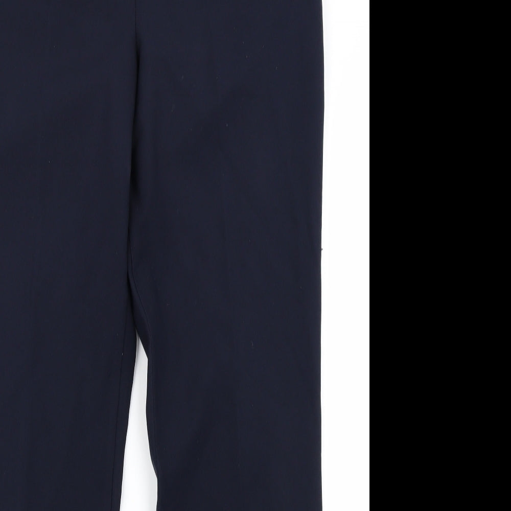 Marks & Spencer Womens Blue   Trousers  Size 12 L22 in