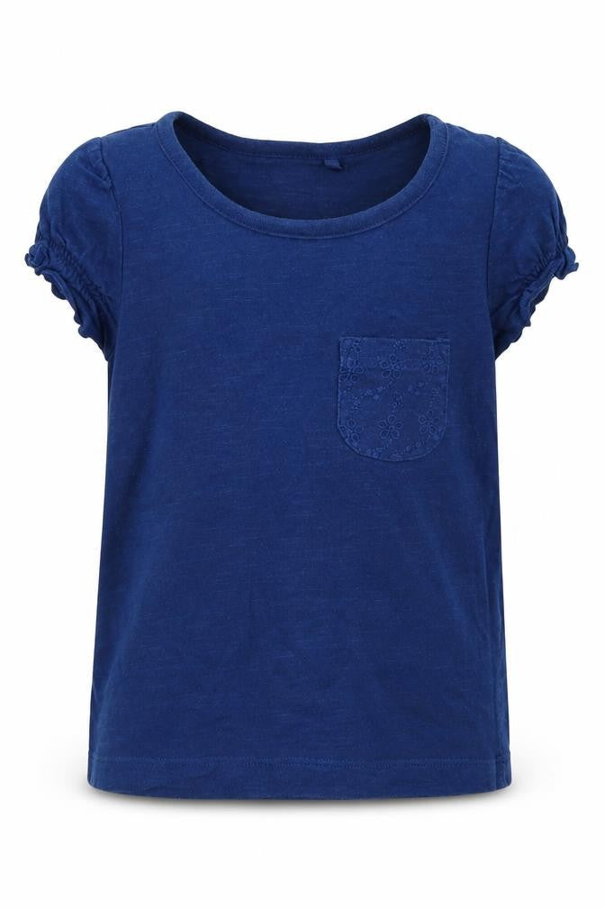 George Girls Blue   Basic T-Shirt Size 2-3 Years