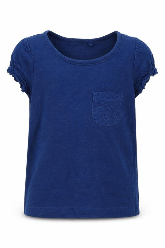 George Girls Blue   Basic T-Shirt Size 2-3 Years