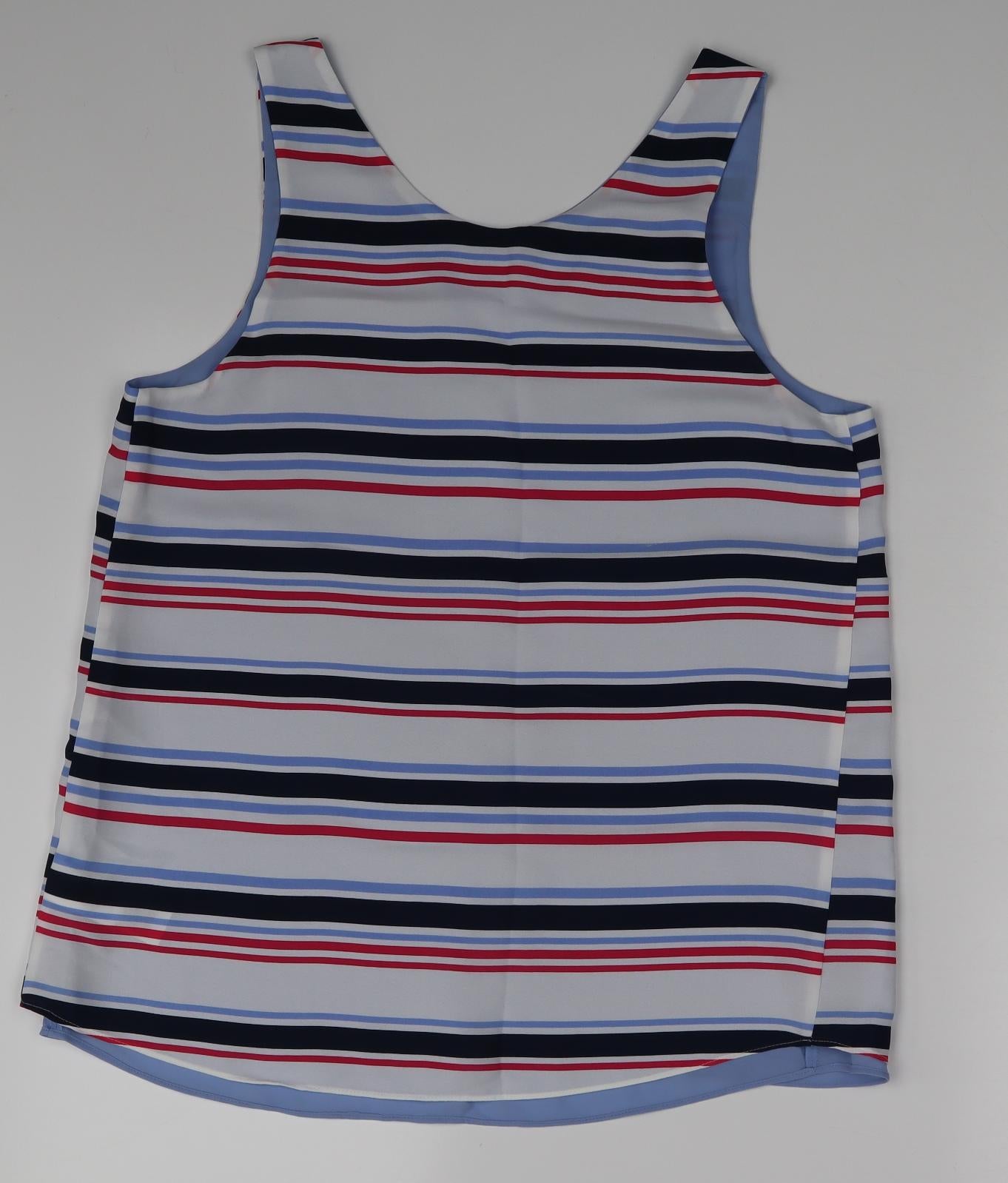 NEXT Womens Multicoloured Striped  Basic Blouse Size 10