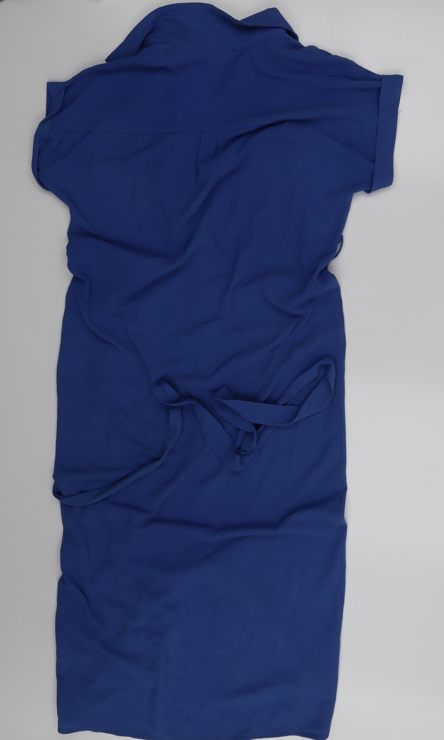 New Look Womens Blue   Basic Button-Up Size 4