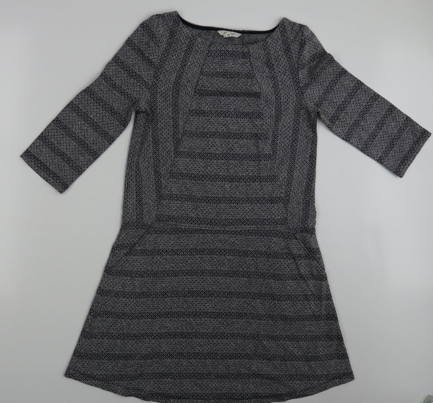 H&M Womens Grey   Basic T-Shirt Size 10