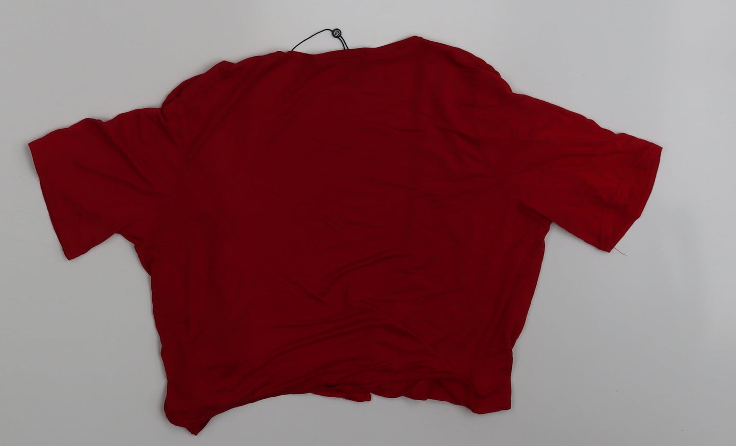 Missguided Womens Red   Basic Blouse Size 14