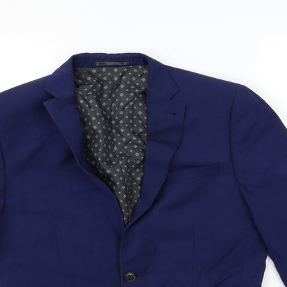 Next Mens Blue   Jacket Suit Jacket Size 38