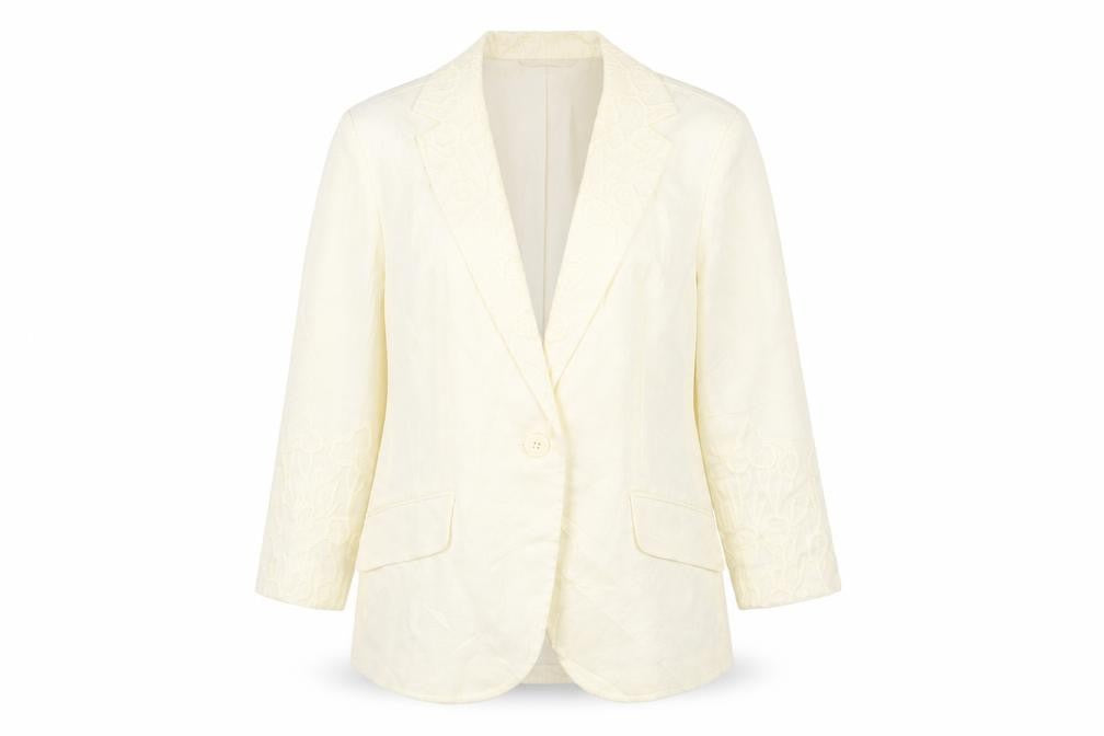Zara Womens Beige   Jacket Blazer Size 12