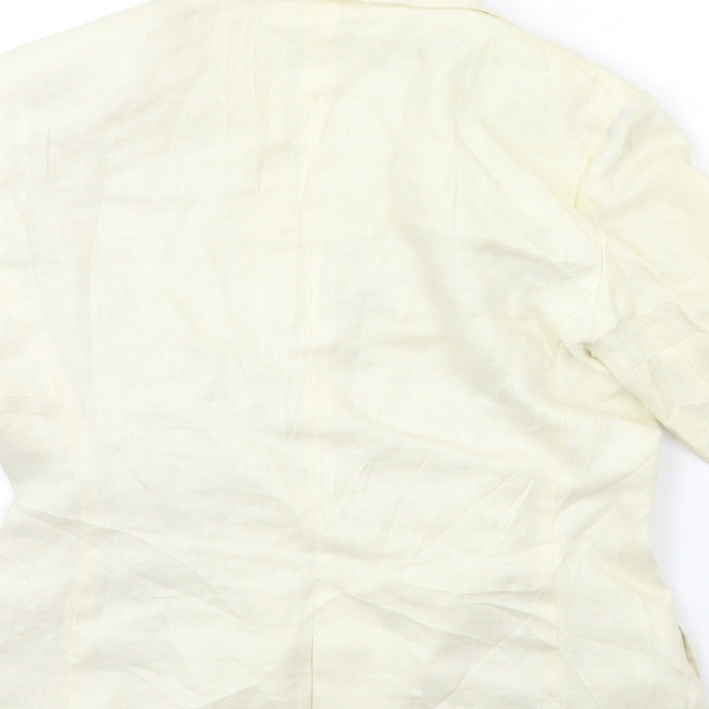 Zara Womens Beige   Jacket Blazer Size 12