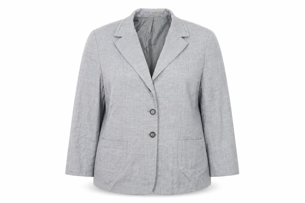 Preworn Womens Grey   Jacket Blazer Size 20