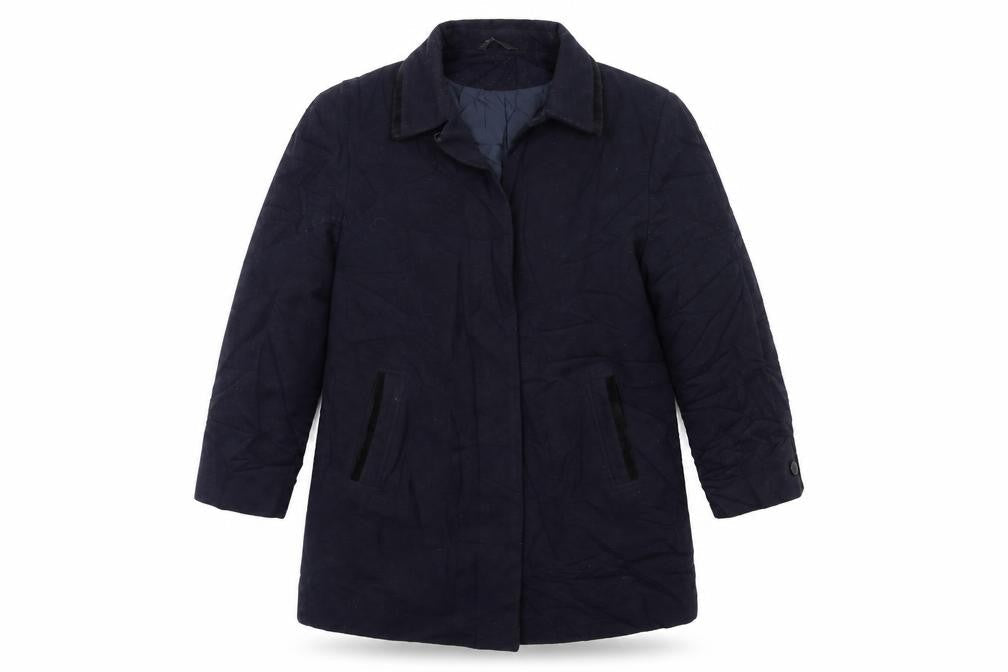 BHS Womens Blue   Overcoat Coat Size 18