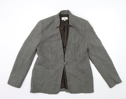 Country Casuals Womens Grey   Jacket Suit Jacket Size 14