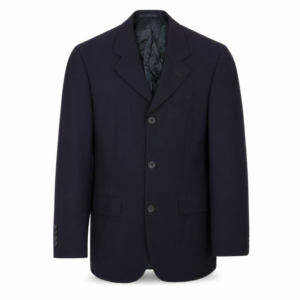 Preworn Mens Blue   Jacket Suit Jacket Size 34