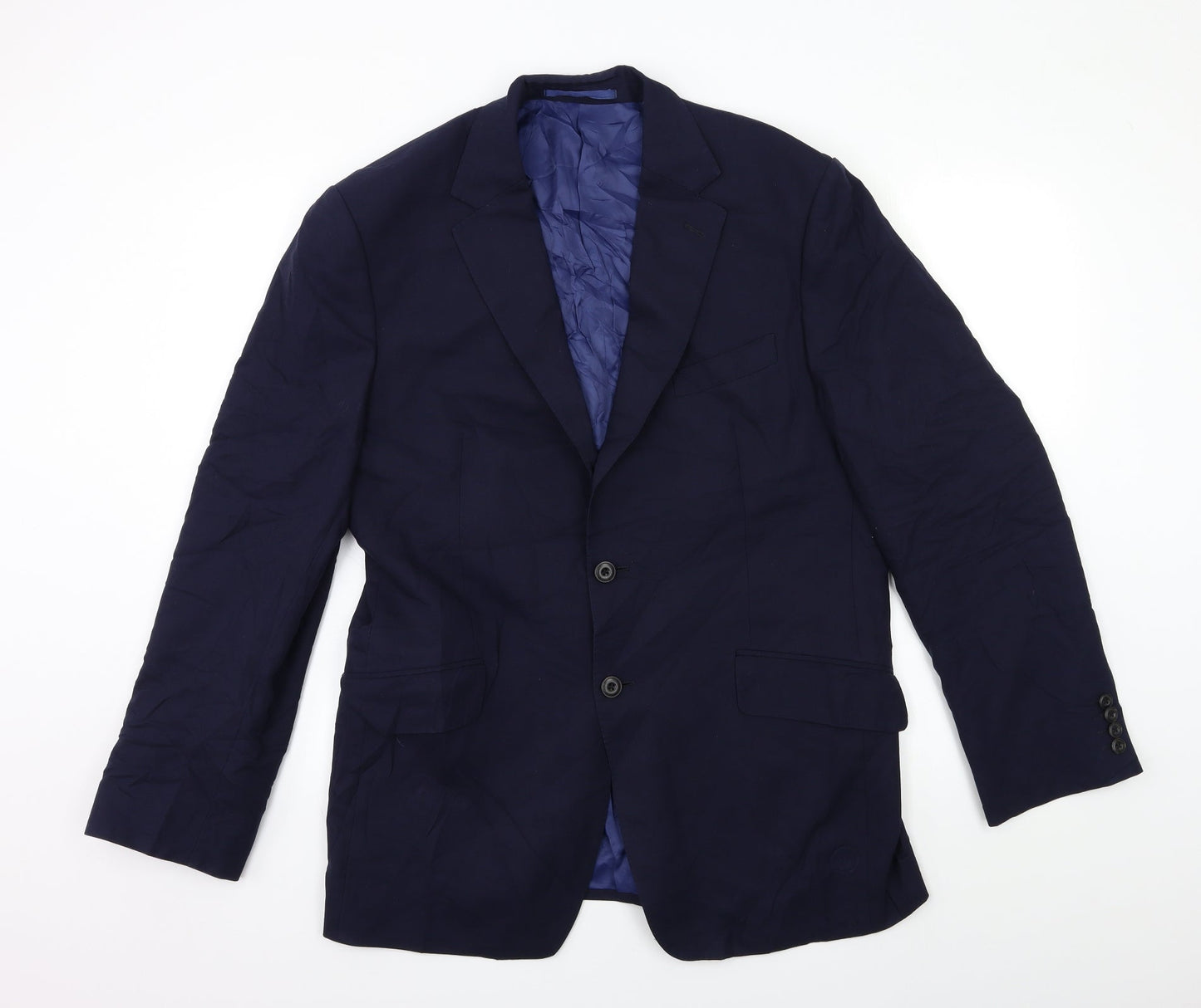 Marks and Spencer Mens Blue   Jacket Suit Jacket Size 40