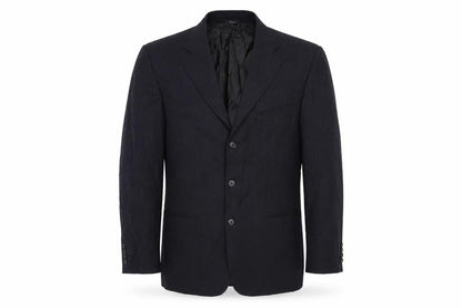 Patrick Bernard Mens Blue   Jacket Suit Jacket Size 40