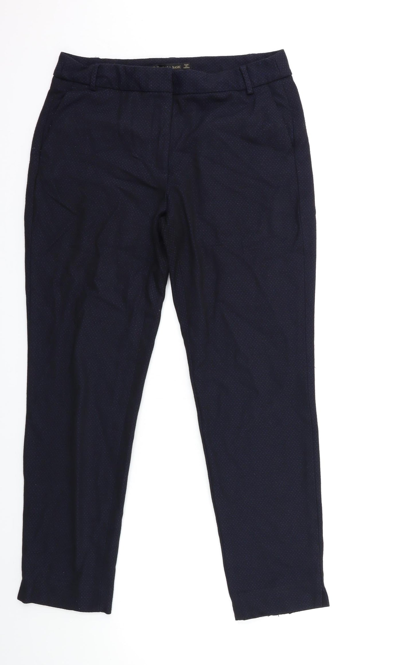 Zara Womens Blue   Trousers  Size 10 L27 in