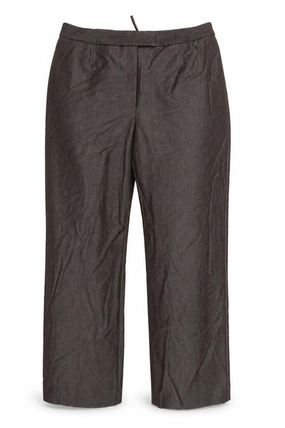 Studio Womens Brown   Trousers  Size 16 L34 in