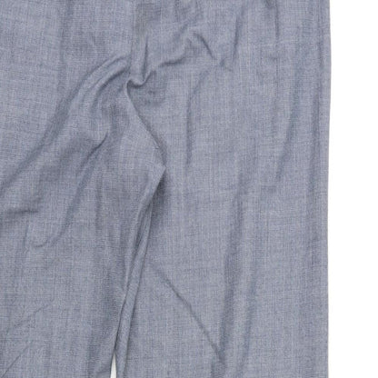 Preworn Womens Grey  Rayon Trousers  Size 38 in L32 in