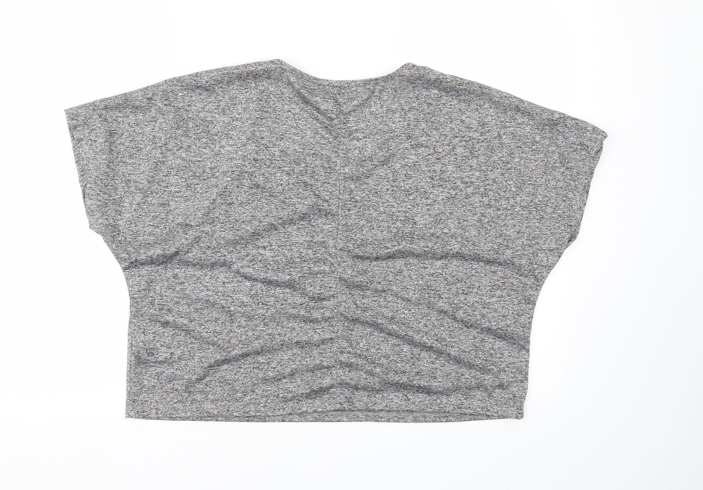 Matalan Womens Grey   Basic T-Shirt Size M