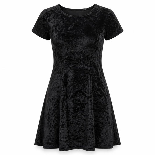LOOK OF THE DAY Womens Black   Fit & Flare  Size 10