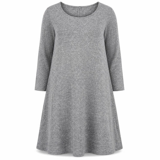 F&F Womens Grey   Fit & Flare  Size 10