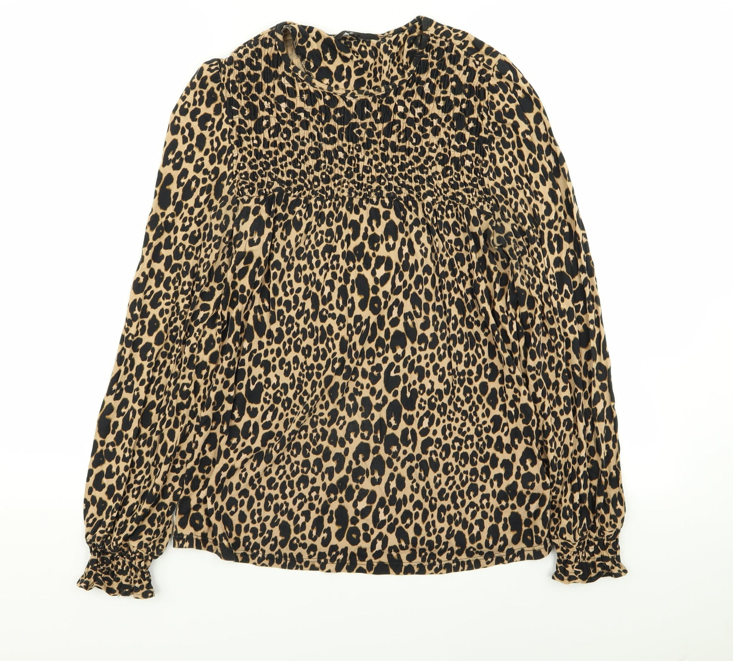 NEXT Womens Multicoloured Animal Print  Basic T-Shirt Size 6