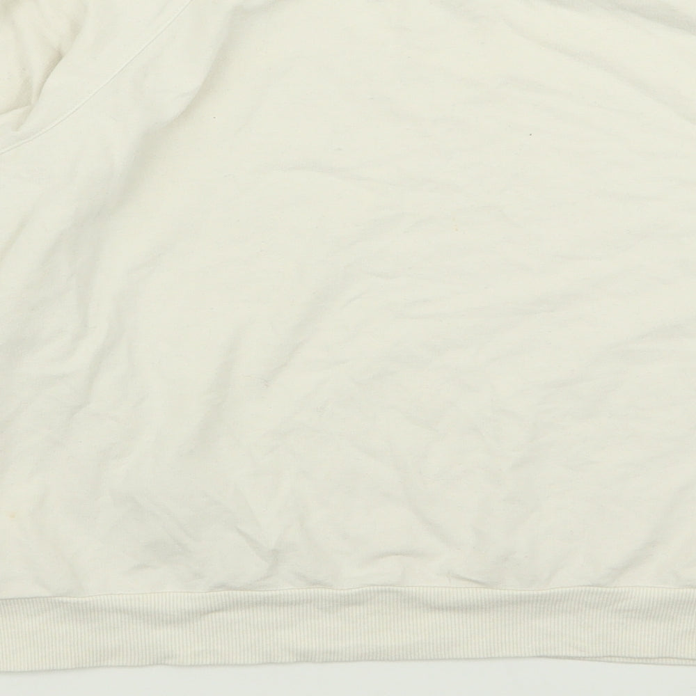YAYAWOMEN Womens White   Pullover Jumper Size M