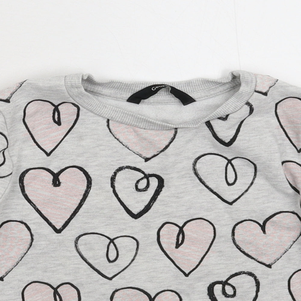 George Boys Grey   Pullover Sweatshirt Size 4-5 Years