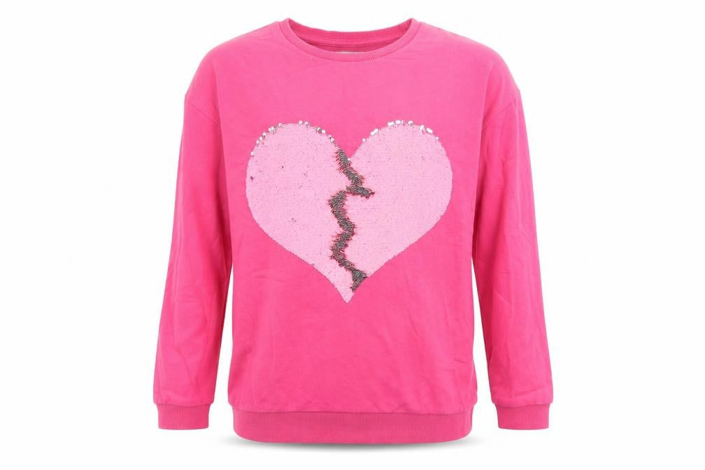 Blue Zoo Girls Pink   Pullover Sweatshirt Size 10-11 Years