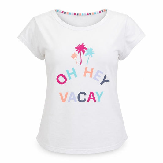 Matalan Womens White   Basic T-Shirt Size 10