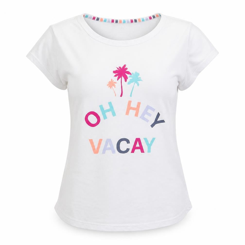 Matalan Womens White   Basic T-Shirt Size 10