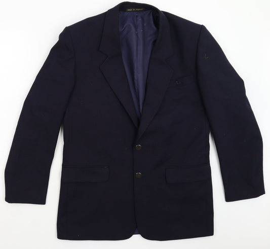 Preworn Mens Blue   Jacket Blazer Size 40