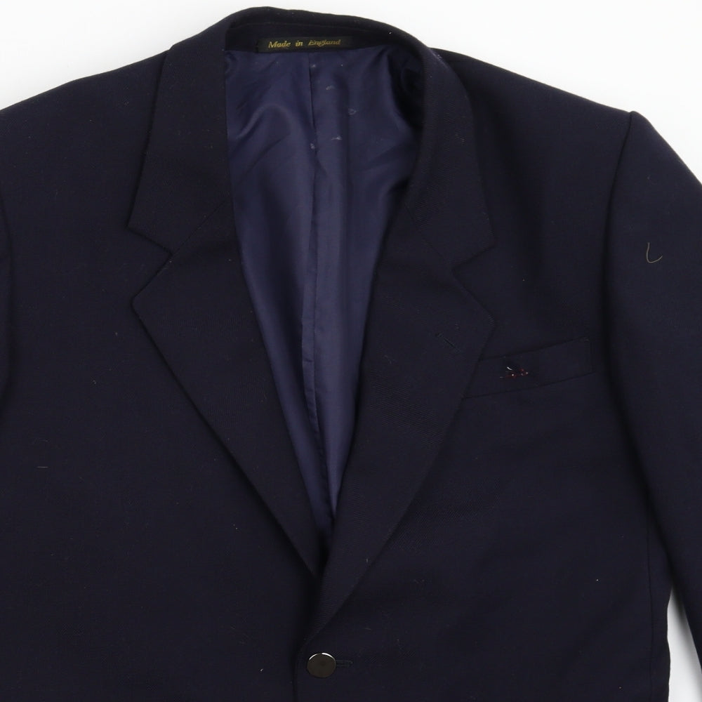 Preworn Mens Blue   Jacket Blazer Size 40