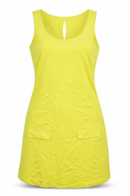 Next Womens Yellow   Bodycon  Size 8