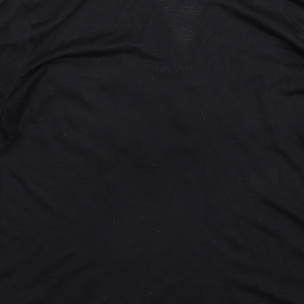H&M Womens Black   Basic Blouse Size M