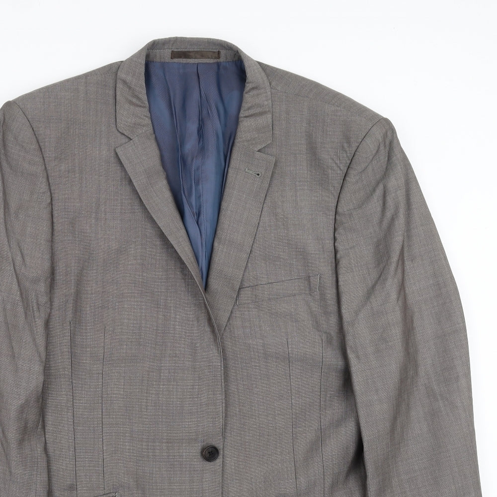 NEXT Mens Grey   Jacket Suit Jacket Size 42