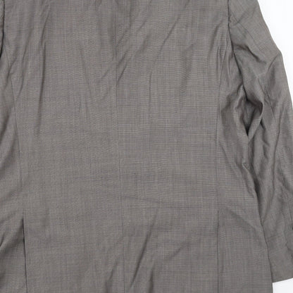 Next Mens Grey   Jacket Suit Jacket Size 42