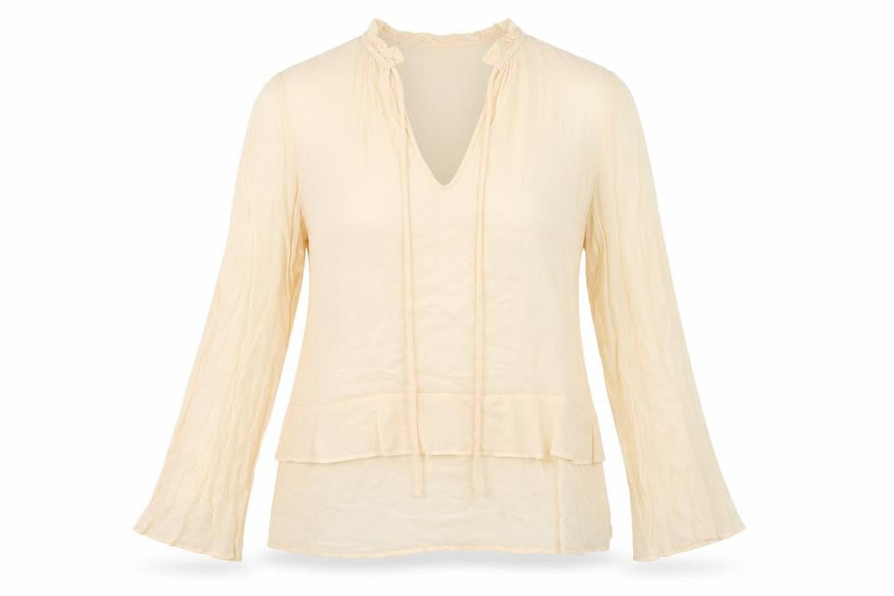 Marks & Spencer Womens Orange   Basic Blouse Size 12  - Peach colour