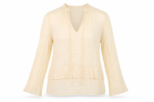 Marks and Spencer Womens Orange   Basic Blouse Size 12  - Peach colour
