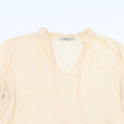 Marks & Spencer Womens Orange   Basic Blouse Size 12  - Peach colour