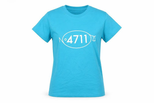 koenig reich Womens Blue   Basic T-Shirt Size M